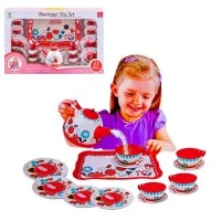 Set de joaca ceai din metal 15 piese