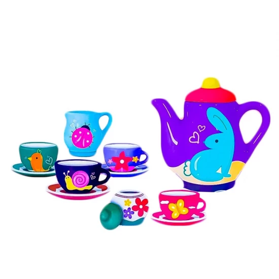 Set creativ de pictat cescute ceai 15 piese Set creativ de pictat cescute ceai 15 piese