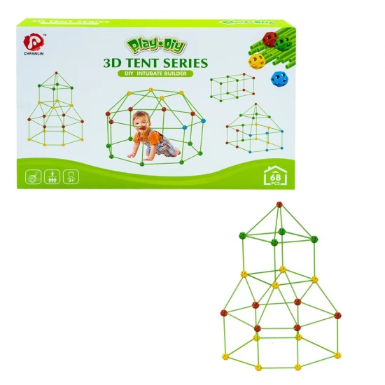 Set de constructie 3D Cort Set de constructie 3D Cort