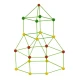 Set de constructie 3D Cort Set de constructie 3D Cort
