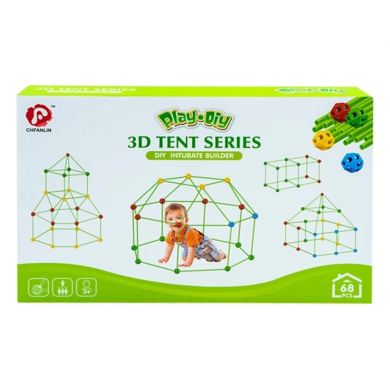 Set de constructie 3D Cort Set de constructie 3D Cort
