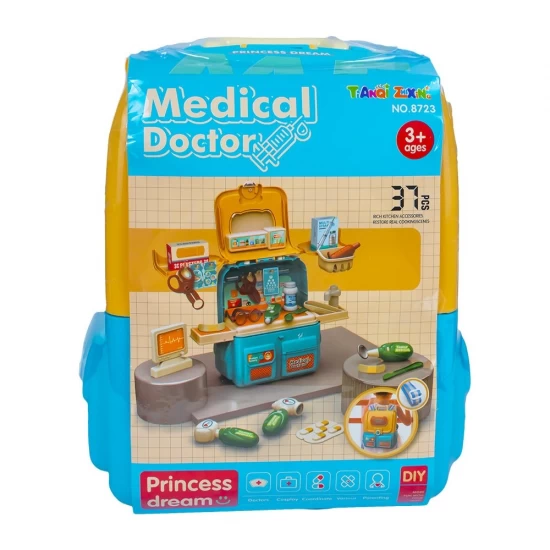 Set de joaca doctor in ghiozdanel 37 piese