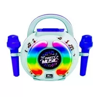 Set karaoke cu doua microfoane Party Music