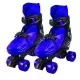 Set patine cu rotile, casca, cotiere si genunchiere marimea L (39-43) albastru Set patine cu rotile, casca, cotiere si genunchiere marimea L (39-43) albastru
