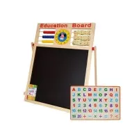 Tablita magnetica alb-negru cu accesorii