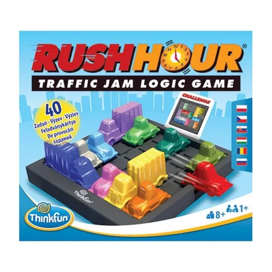 Joc de logica Thinkfun Rush Hour in limba romana Joc de logica Thinkfun Rush Hour in limba romana