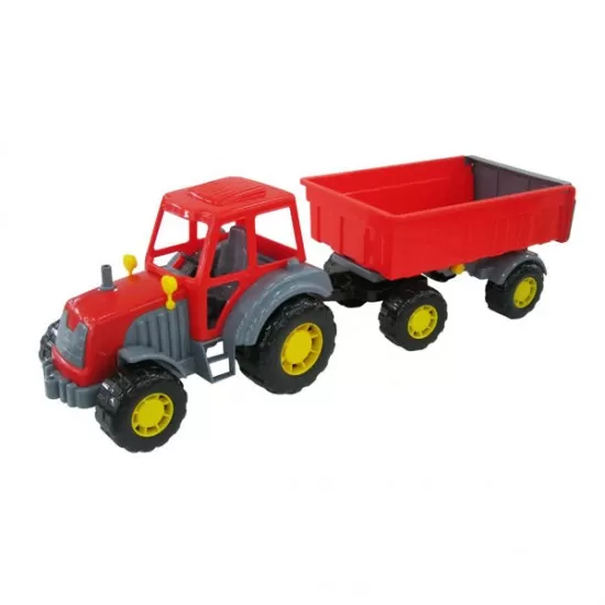 Tractor Altay cu remorca Nr.1 57cm Polesie Tractor Altay cu remorca Nr.1 57cm Polesie