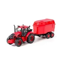 Tractor cu remorca animale Polesie