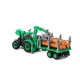 Tractor cu remorca lemne Progresso, 40x11.5x17 cm, Polesie Tractor cu remorca lemne Progresso, 40x11.5x17 cm, Polesie