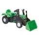 Tractor excavator cu pedale Dolu Verde Tractor excavator cu pedale Dolu Verde