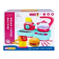 Set de joaca ustensile bucatarie cu lumina si sunet