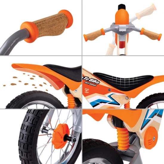 Bicicleta de echilibru off-road pentru copii Hape Bicicleta de echilibru off-road pentru copii Hape