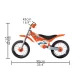 Bicicleta de echilibru off-road pentru copii Hape Bicicleta de echilibru off-road pentru copii Hape