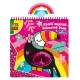 Carte de colorat cu 40 de stickere si 15 pagini cu animalute si paiete reversibile Carte de colorat cu 40 de stickere si 15 pagini cu animalute si paiete reversibile