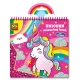 Carte de colorat Unicorn Carte de colorat Unicorn