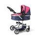 Carucior pentru papusi 2 in 1 multifunctional - Pisici Chichi Carucior pentru papusi 2 in 1 multifunctional - Pisici Chichi