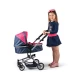 Carucior pentru papusi 2 in 1 multifunctional - Pisici Chichi Carucior pentru papusi 2 in 1 multifunctional - Pisici Chichi