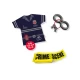 Costum de politist de jucarie cu accesorii pentru copii Costum de politist de jucarie cu accesorii pentru copii