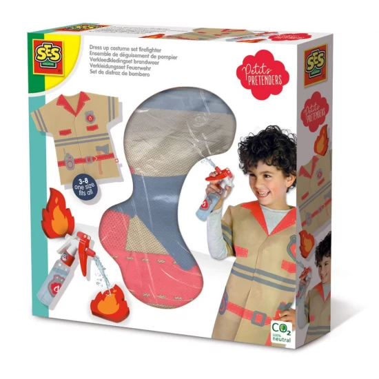 Costum de pompier cu accesorii pentru copii Costum de pompier cu accesorii pentru copii