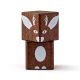 Set cuburi din lemn cu imprimeu colorat Woodyland 26 piese Set cuburi din lemn cu imprimeu colorat Woodyland 26 piese