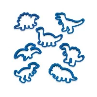 Forme pentru copii de taiat plastilina Dino 7 piese