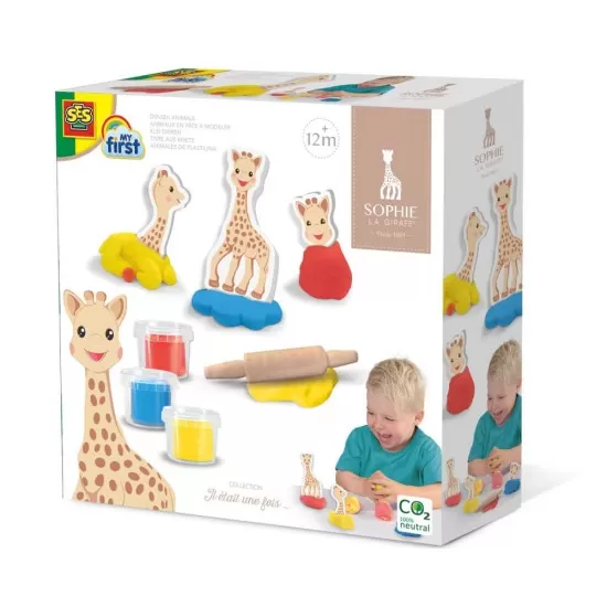 Animale din plastilina Girafa Sophie Animale din plastilina Girafa Sophie