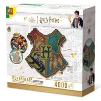 Set creativ margele de calcat Beedz Harry Potter - Stema Hogwarts