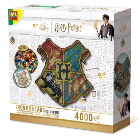 Set creativ margele de calcat Beedz Harry Potter - Stema Hogwarts