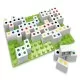Joc 2 in 1 - Potriveste 4 & Domino curcubeu Hubelino 71 piese Joc 2 in 1 - Potriveste 4 & Domino curcubeu Hubelino 71 piese