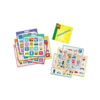 Joc de calatorie bingo pentru copii cu stickere