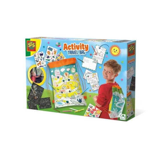Joc de calatorie copii - Rucsac cu activitati Joc de calatorie copii - Rucsac cu activitati