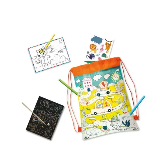 Joc de calatorie copii - Rucsac cu activitati Joc de calatorie copii - Rucsac cu activitati