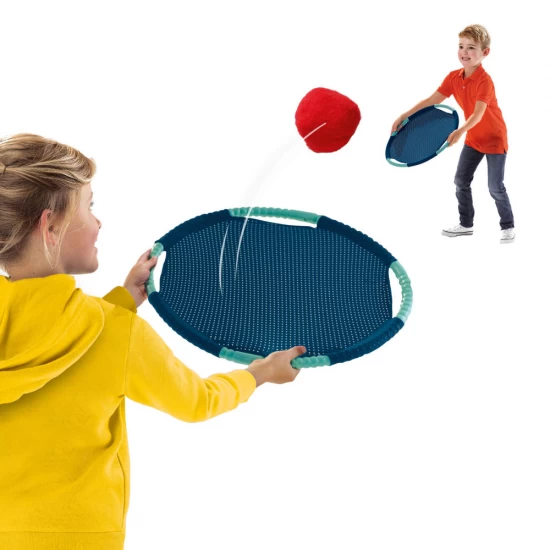 Joc de exterior pentru copii 2 in 1 - Tenis si frisbee Joc de exterior pentru copii 2 in 1 - Tenis si frisbee