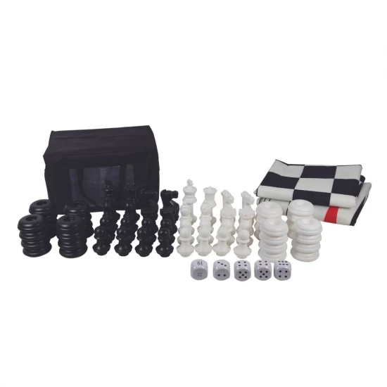 Joc de exterior 3 in 1 Sah/Dame/Table Joc de exterior 3 in 1 Sah/Dame/Table