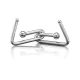 Joc de logica - Set 3 jocuri din metal Joc de logica - Set 3 jocuri din metal
