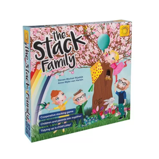 Joc de masa pentru copii - Familia Stack Joc de masa pentru copii - Familia Stack