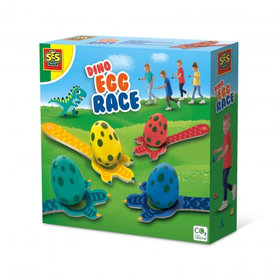 Joc de exterior - Cursa cu oua de dinozauri Joc de exterior - Cursa cu oua de dinozauri