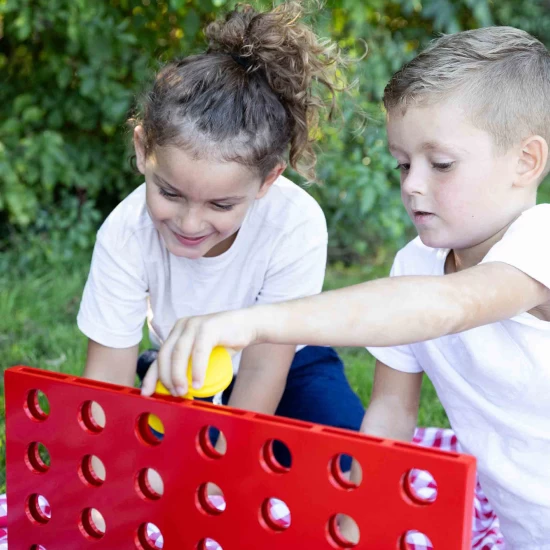 Joc XXL 4 in linie din lemn Joc XXL 4 in linie din lemn