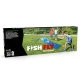 Joc exterior cu mingi si tinta - Fish Fly Joc exterior cu mingi si tinta - Fish Fly