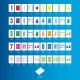 Joc educativ Hubelino pentru invatarea numerelor 85 piese Joc educativ Hubelino pentru invatarea numerelor 85 piese