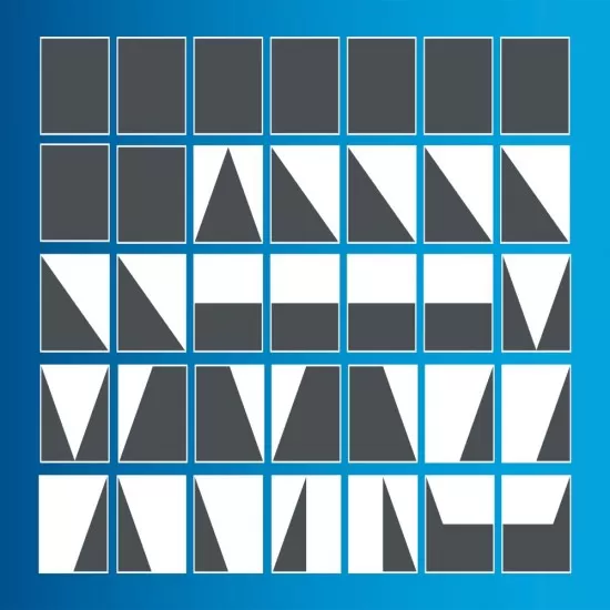 Joc Tangram Hubelino 36 piese Joc Tangram Hubelino 36 piese
