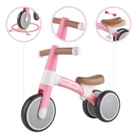 Bicicleta de echilibru Hape roz deschis