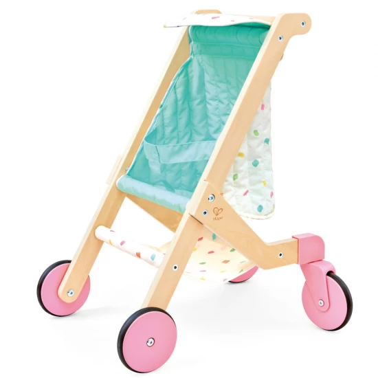 Carucior pentru papusi din lemn Sweet Walks Hape