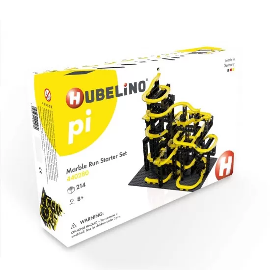 Set constructie circuit Hubelino Marble Run Pi Starter 214 piese