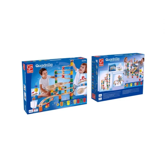 Set constructie Quadrilla Hape circuit cu bile Ultimate 198 piese Set constructie Quadrilla Hape circuit cu bile Ultimate 198 piese