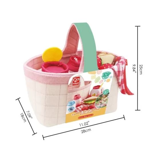 Set de joaca Hape - Cosulet de picnic 14 piese Set de joaca Hape - Cosulet de picnic 14 piese
