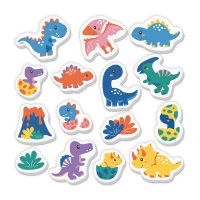 Set 15 dinozauri din spuma pentru baie