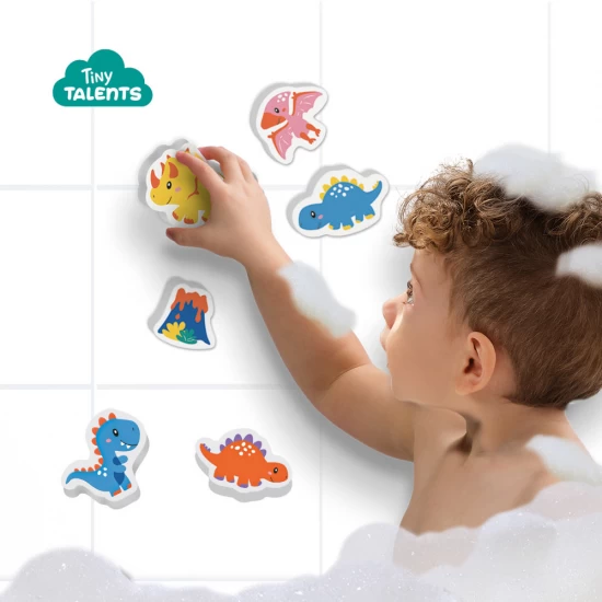 Set 15 dinozauri din spuma pentru baie