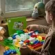 Jucarie de construit pentru copii Marble Run Hubelino 213 piese Jucarie de construit pentru copii Marble Run Hubelino 213 piese