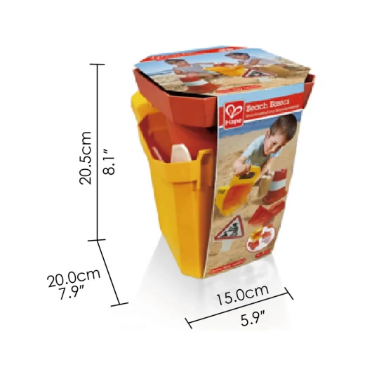 Jucarie de plaja - Set de constructie cu jucarii de nisip Jucarie de plaja - Set de constructie cu jucarii de nisip